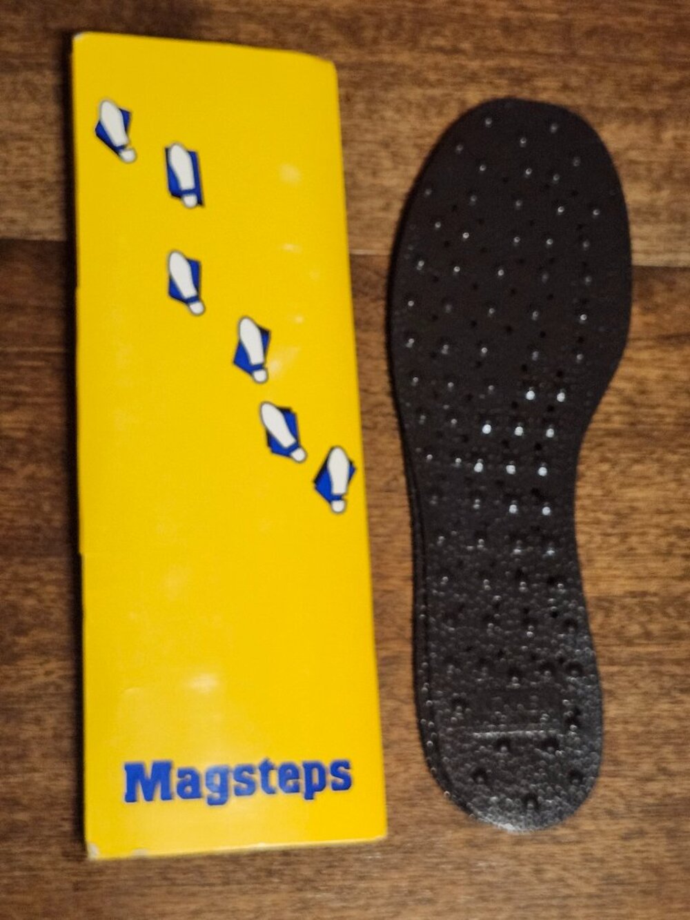 Original NIKKEN MAGSTEPS Magnetic Massage Insoles sizes 7 - 11 * 40 - 44 BNIP
